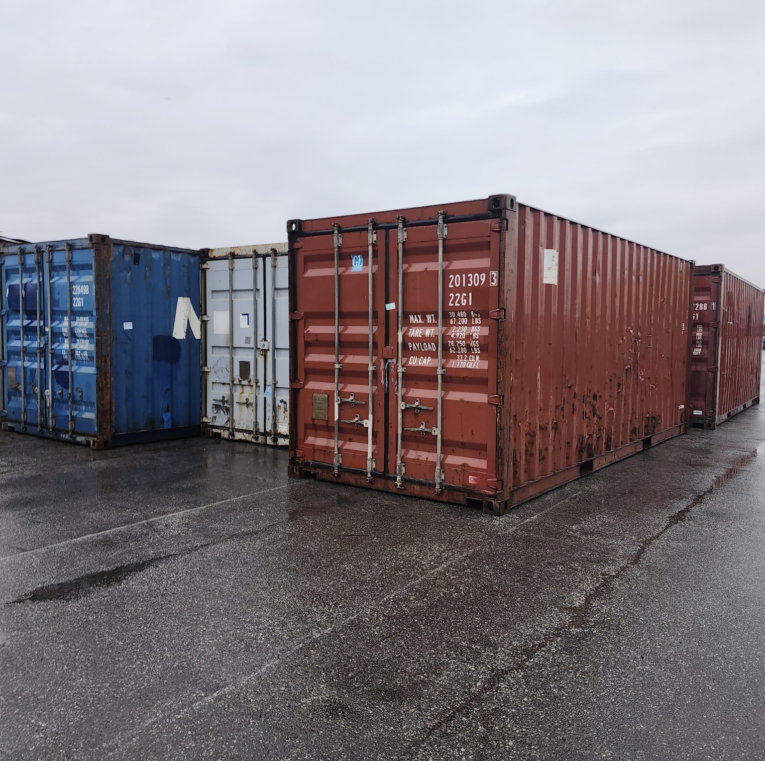 20 Foot Cove Containers for Sale Used